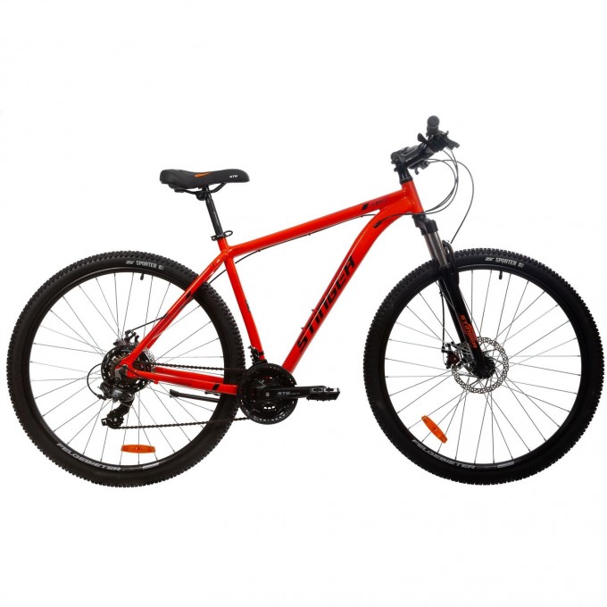 Горный велосипед STINGER ELEMENT EVO 29" красный с рамой 22" 29AHD.ELEMEVO.22OR1 Горный велосипед STINGER ELEMENT EVO 29" красный с рамой 22" 29AHD.ELEMEVO.22OR1