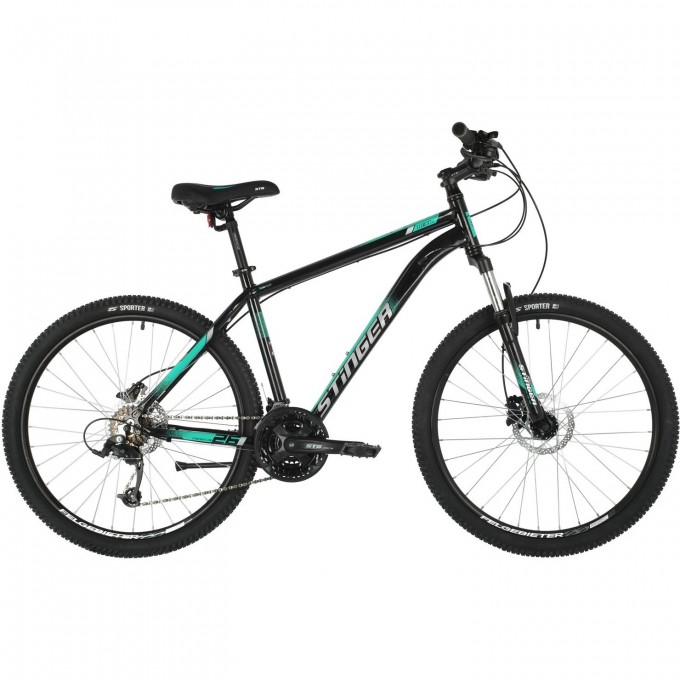 Горный велосипед STINGER ELEMENT PRO MS 26" зелёный с рамой 16" 26AHD.ELEMPRO.16GN10 Горный велосипед STINGER ELEMENT PRO MS 26" зелёный с рамой 16" 26AHD.ELEMPRO.16GN10