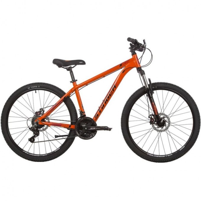 Горный велосипед STINGER ELEMENT STD 26" оранжевый с рамой 16" 26AHD.ELEMSTD.16OR2 Горный велосипед STINGER ELEMENT STD 26" оранжевый с рамой 16" 26AHD.ELEMSTD.16OR2
