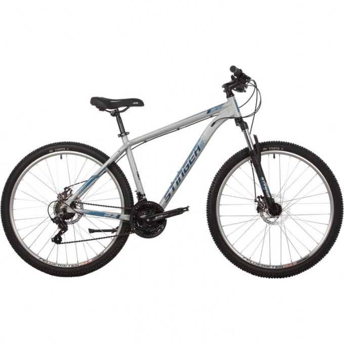 Горный велосипед STINGER ELEMENT STD 27" белый с рамой 20" 27AHD.ELEMSTD.20GR2 Горный велосипед STINGER ELEMENT STD 27" белый с рамой 20" 27AHD.ELEMSTD.20GR2