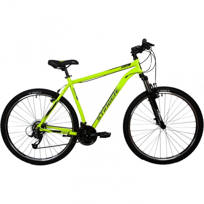 Горный велосипед STINGER ELEMENT STD MS 29" зелёный с рамой 18" 29AHV.ELEMSTD.18GN10 Горный велосипед STINGER ELEMENT STD MS 29" зелёный с рамой 18" 29AHV.ELEMSTD.18GN10