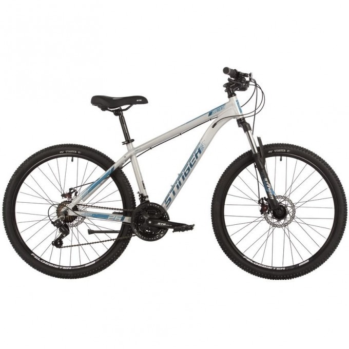 Горный велосипед STINGER ELEMENT STD SE 26" серый с рамой 14" 26AHD.ELEMSTD.14GR22 Горный велосипед STINGER ELEMENT STD SE 26" серый с рамой 14" 26AHD.ELEMSTD.14GR22