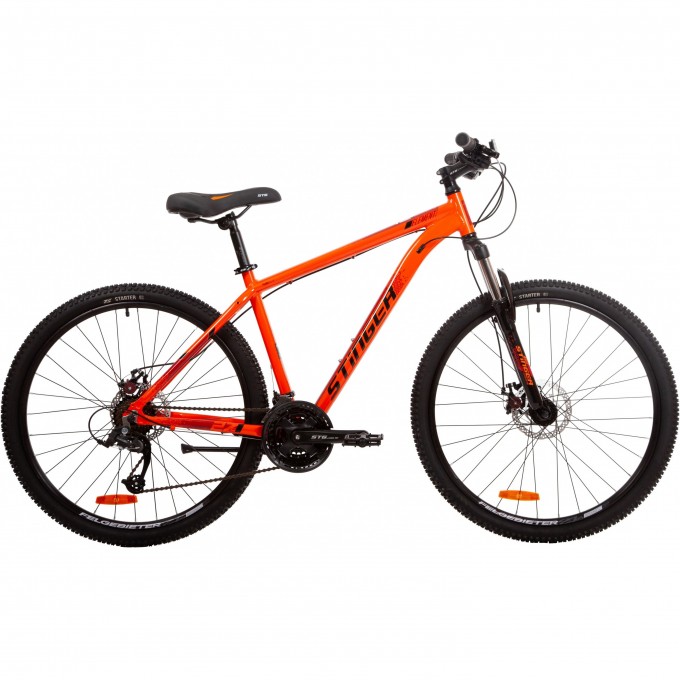 Горный велосипед STINGER ELEMENT STD SE 27.5" оранжевый с рамой 20" 27AHD.ELEMSTD.20OR22 Горный велосипед STINGER ELEMENT STD SE 27.5" оранжевый с рамой 20" 27AHD.ELEMSTD.20OR22
