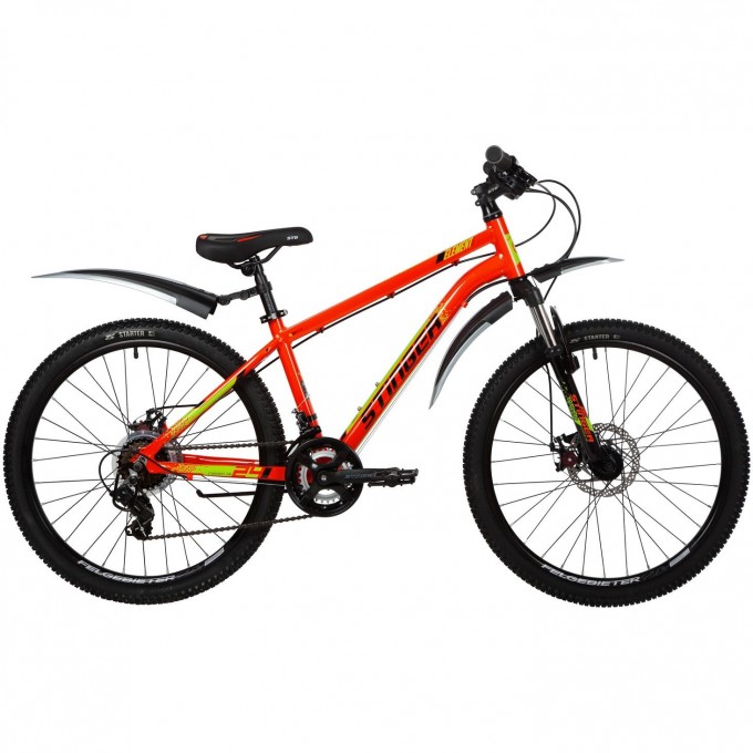 Подростковый велосипед STINGER ELEMENT EVO 24" оранжевый с рамой 12" 24AHD.ELEMEVO.12OR2 Подростковый велосипед STINGER ELEMENT EVO 24" оранжевый с рамой 12" 24AHD.ELEMEVO.12OR2