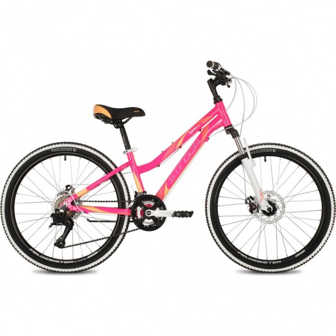 Подростковый велосипед STINGER LAGUNA D 24" розовый с рамой 14" 24AHD.LAGUNAD.14PK2 Подростковый велосипед STINGER LAGUNA D 24" розовый с рамой 14" 24AHD.LAGUNAD.14PK2