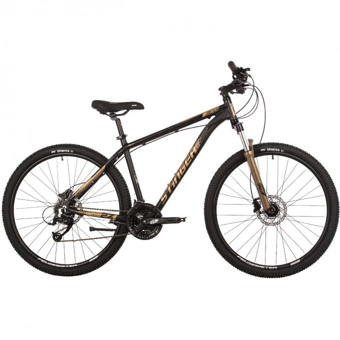 Велосипед STINGER 26" ELEMENT EVO золотистый, алюминий, размер 14" 26AHD.ELEMEVO.14GD4 Велосипед STINGER 26" ELEMENT EVO золотистый, алюминий, размер 14" 26AHD.ELEMEVO.14GD4